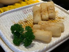 红糖芝士糍粑-潘小辣鲜肉老火锅