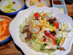 -明洞阿姨·韩式酱蟹烤肉·创意料理(三元桥店)