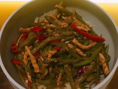 豆角丝炒肉拌转百刀-日上三甘(三里屯店)