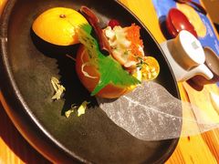 罗勒焗黑虎虾-花潮料理艺食馆(世欧广场店)