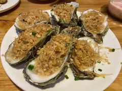 蒜蓉粉丝蒸生蚝-南海渔家•海鲜•正宗海南菜(海棠湾店)