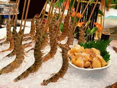 游水基围虾-ONE FULL 古董港式海鲜火锅