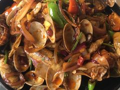 大连辣炒三样-大清花饺子(五五路店)