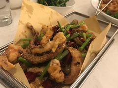 干煸鱿鱼须-大铁勺新津菜(东丽阳光新业广场店)