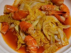 大虾炒菜芯-东莱海上(长宁来福士店)