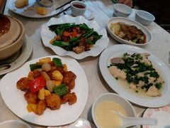 芥蓝土鱿牛柳-凤城礼记鱼翅海鲜酒家(新马路总店)
