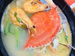 白蟹海鲜面-台州老六海鲜面馆(上南总店)