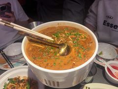 沙蒜烧豆面-锦府园·新台州菜(合生汇店)