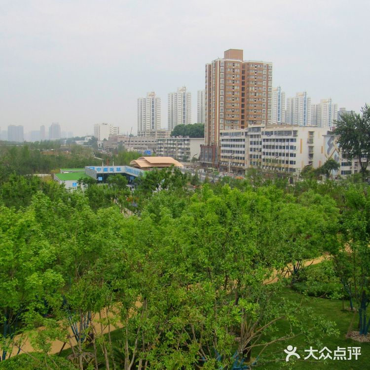 7月1日到西安幸福林带地上景观游览