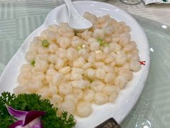 养油清炒虾仁-怡园饭店-餐厅(四望亭店)