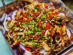 铁板鱿鱼须-昱龙大盆牛蛙馆(三兴街总店)
