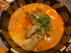 大骨浓汤赤焰猪颈叉烧拉面-味千拉面(东方明珠店)