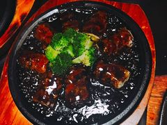 铁板烧汁茄子-薇酌饮·陕西菜(南门外店)