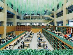 内景-理工大南湖新校区-图书馆