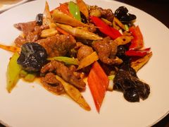 鲜竹笋炒牛肉-喜粤广东菜(汉屯路店)