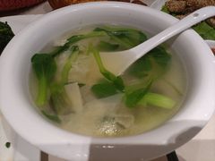 香菇豆腐衣汤-功德林(南京西路店)
