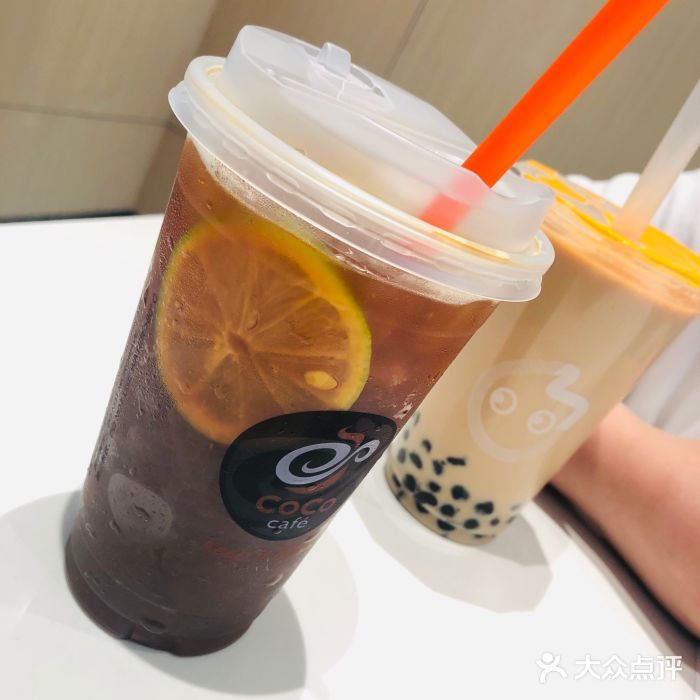 coco都可(泰兴万达二店)香柠咖啡图片