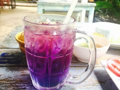 -蝶豆花蓝面条