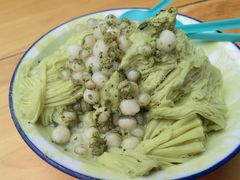 抹茶绵绵冰-鞠婆婆•绵绵冰•凉糕•手工冰粉(苏稽一店)