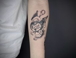 -刺客纹画·纹身·洗纹身.穿孔饰品