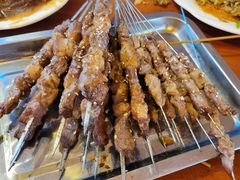 纯羊肉串-俺家菜馆(百里峡店)