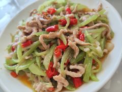 莴笋丝炒肉丝-重庆豆花饭