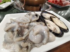 新鲜小章鱼-楼外楼肥羊木炭火锅居(乐群街店)