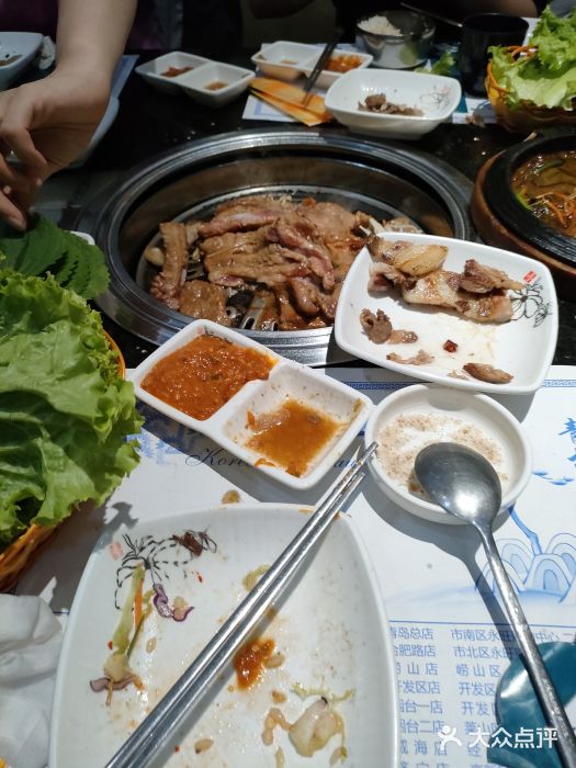 青松馆韩国料理(香港中路佳世客店)肥牛图片