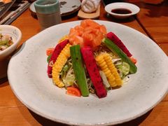 三文鱼沙拉-旨味Umami_融合料理(万博汇店)
