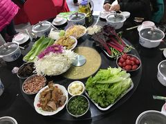 -华强阁菊花宴自助火锅店