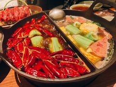草本鸳鸯锅-盡膳口福跷脚牛肉火锅(晶耀前滩店)