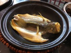 泉水黄鱼-蟹黄鱼面·锦园(定西路店)