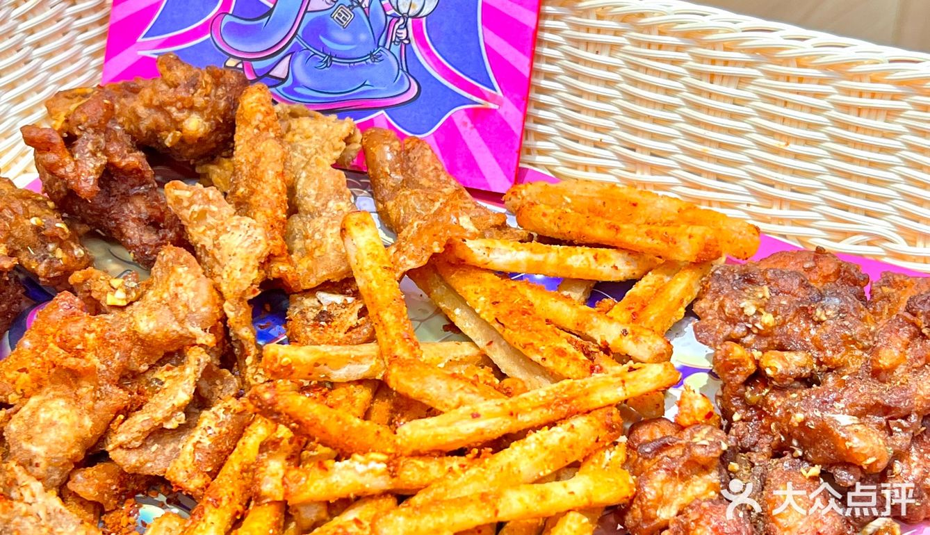南昌这家自选蒜香炸鸡不踩雷‼️蒜香味超上头🔥