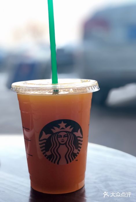 星巴克(盘锦万达广场店)冰摇桃桃乌龙图片