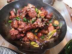 金蒜子澳洲牛肉粒-普天和酒楼·新津菜·烤鸭(天津之眼店)