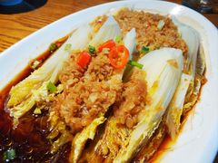 蒜蓉蒸娃娃菜-去茶去餐厅(中央大街店)