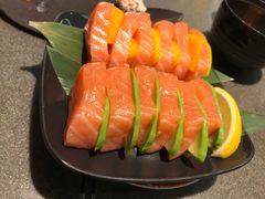 喜形于色三文鱼水果盛-禾绿寿司·定食·拉面·烧炸(喜荟城店)