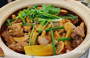 Oyster and Chicken Stew