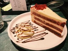红丝绒芝士蛋糕-慢象咖啡(台江店)
