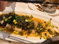 雪菜黄花鱼蒸肉饼-港丽餐厅(高德置地店)