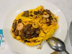 滑蛋牛肉虾仁-有章牛杂(石厦店)