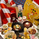 汕头预制圣诞|！敲适合二人食的圣诞韩式餐厅🍴