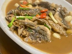 红烧石斑鱼-芦茨金富饭庄·25年老字号·专做稻草鸡