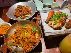 咸肉炖纸片笋-绿茶餐厅(蓝色港湾店)