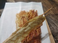 烤豆皮-鸽子窝专业烧烤店(长白店)