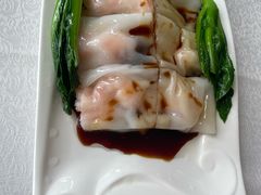 韭黄鲜虾肠-水上明月·湖景餐厅
