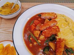 炸虾排咖喱蛋包饭-池奈·咖喱蛋包饭(熙地港店)