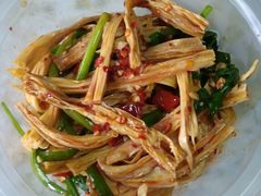 韭菜拌豆笋-清泉食杂店