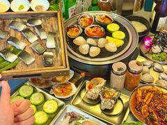 -围炉肉舍•炭烤活鳗•丹东海鲜烤肉(步行街店)