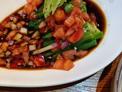 酸辣秋葵-云海肴·汽锅鸡·云南菜(天津国金汇店)